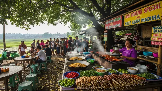 Warung Makan Lokal dengan Cita Rasa Khas/Gemini AI