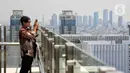 Melalui Dinas Lingkungan Hidup (DLH) DK Jakarta akan menduplikasi cara kota Paris dan Bangkok dalam menangani polusi udara. (Liputan6.com/Angga Yuniar)