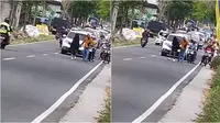 Viral Video Cewek Ngambek di Tengah Jalan Raya, Aksinya Bikin Heboh