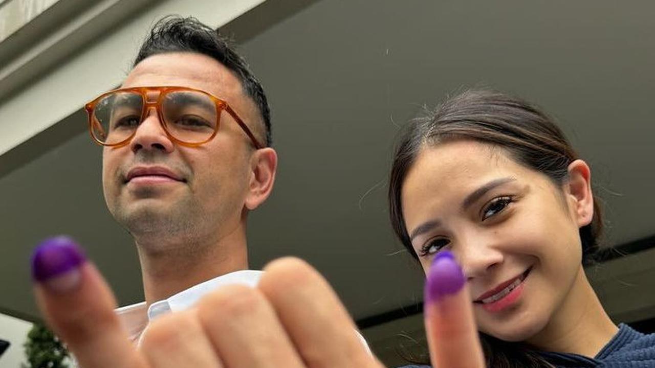 Sederet Artis Tunjukkan Jari Usai Nyoblos, Ada Raffi Nagita Hingga BCL dan Suaminya