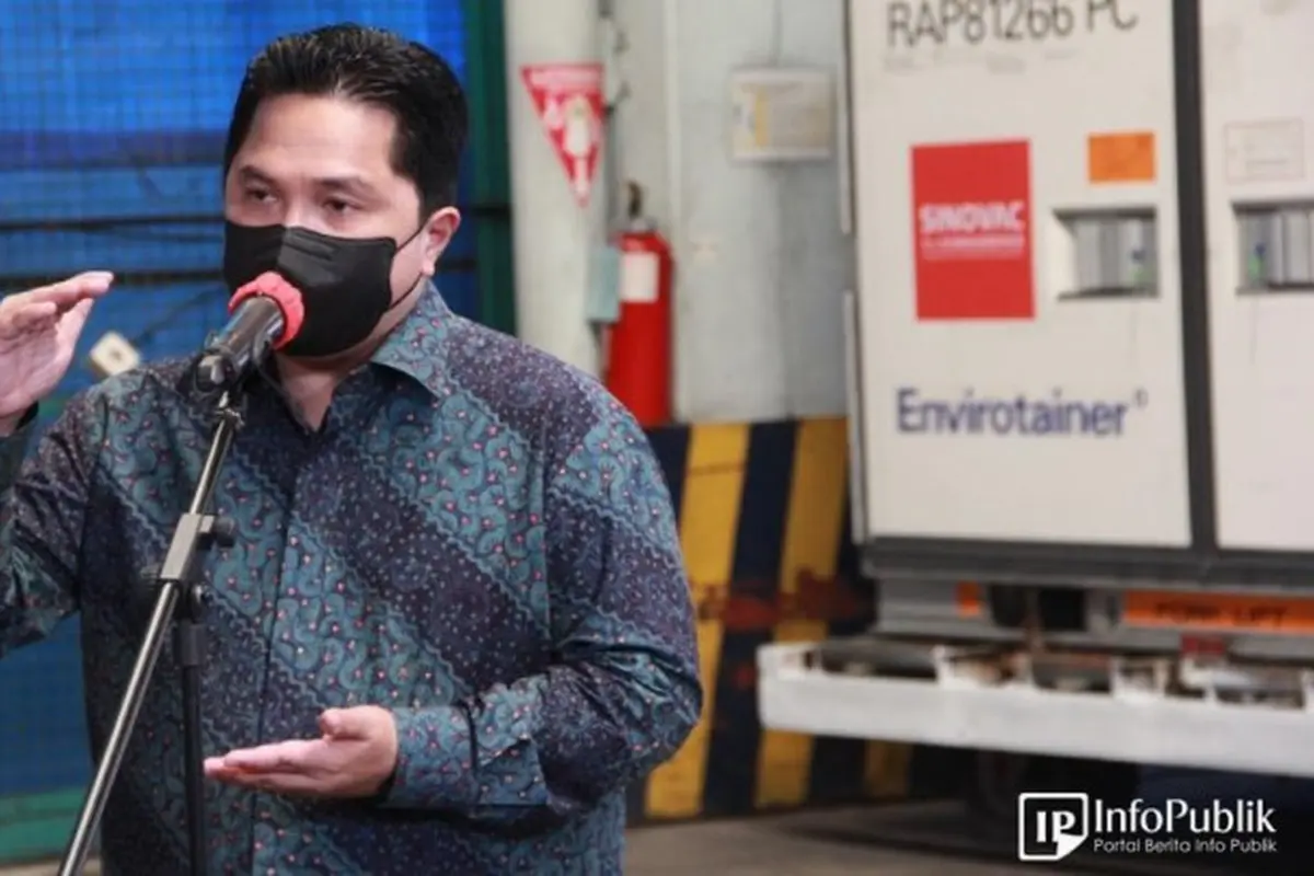 Menteri BUMN Erick Thohir