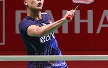 FOTO: Pulangkan Wakil Malaysia, Anthony Ginting Melaju ke Perempat Final Indonesia Masters 2024