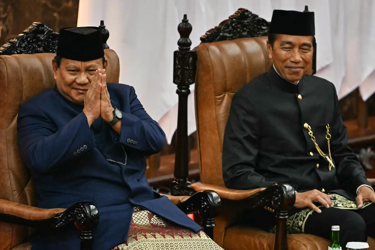Prabowo Subianto-Gibran Rakabuming Raka Resmi Gantikan Jokowi-Ma'ruf Amin
