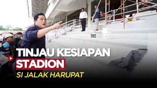 VIDEO: Erick Thohir Tinjau Stadion Si Jalak Harupat Untuk Persiapan Piala Dunia U-20 2023