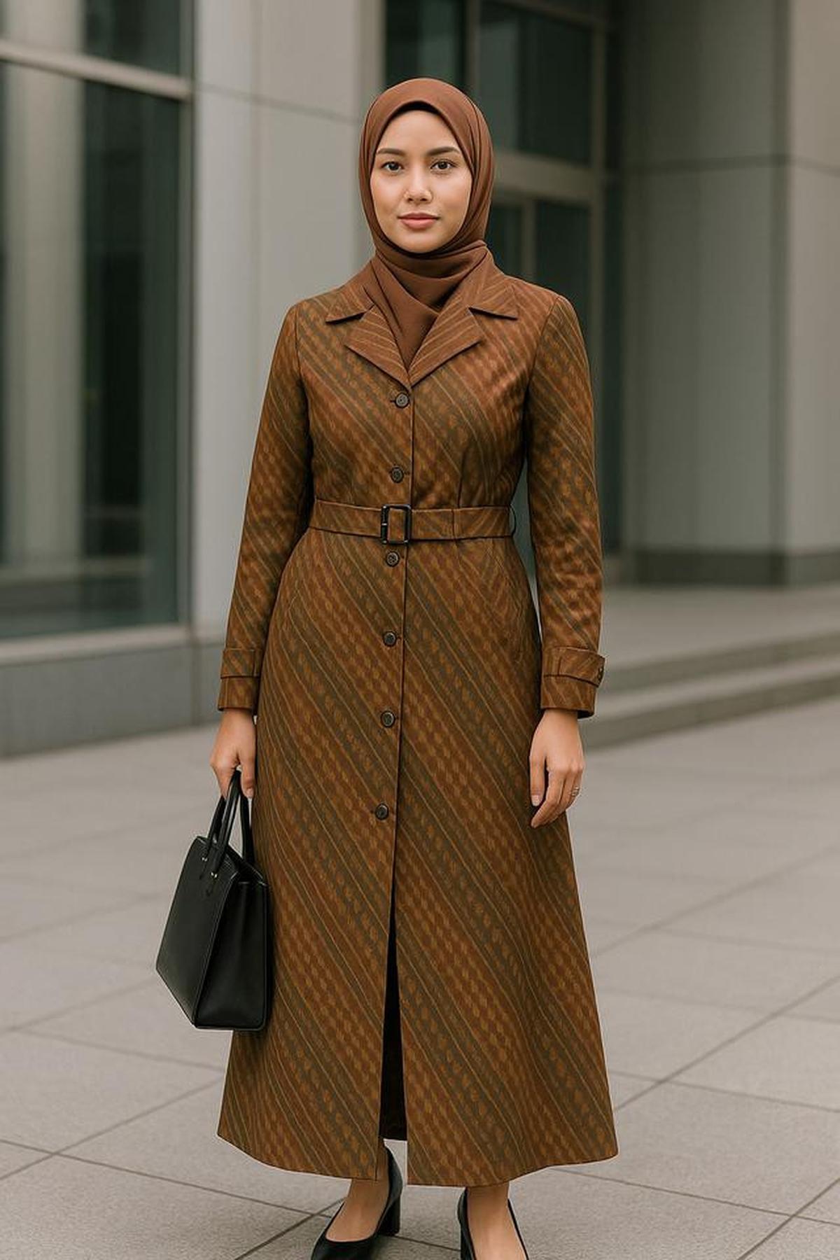 Wardrobe Gamis Kantor Minimalis, 5 Warna Aman yang Bisa Dipadu-padankan Sepekan Penuh