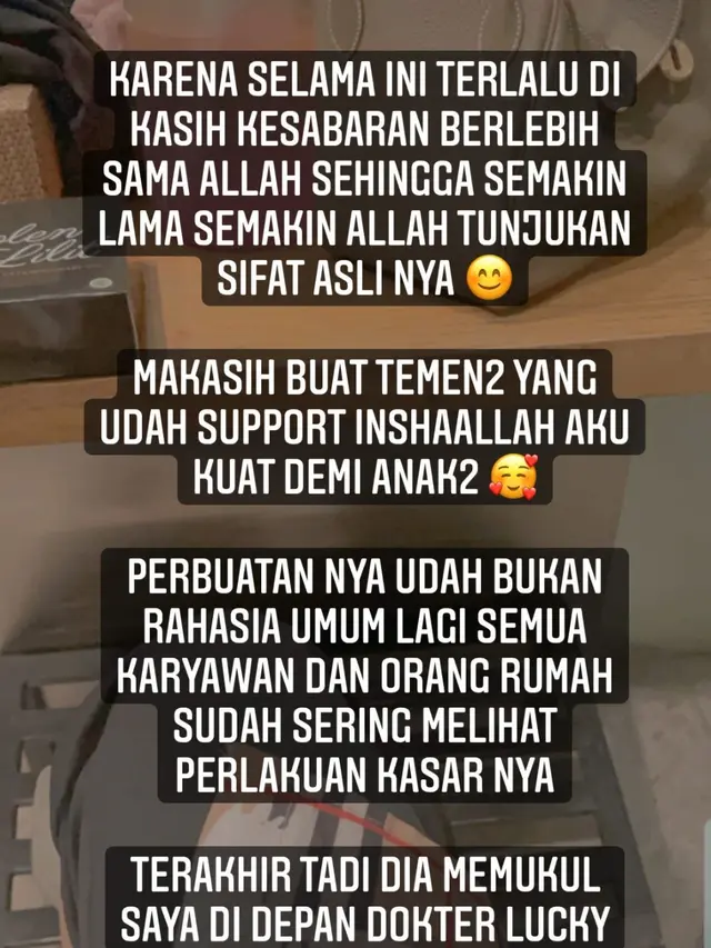 Unggahan Medina Zein. (Foto: Instagram @medinazein)