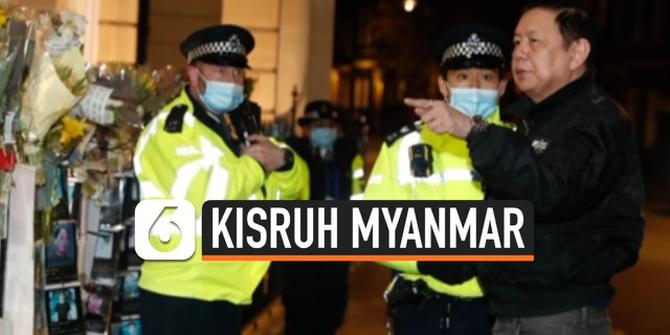 VIDEO: Kedutaan Myanmar di Inggris Diduduki Junta Militer, Dubes Tak Bisa Masuk