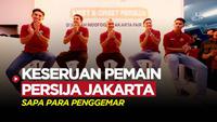 Berita video keseruan terjadi di Jakarta Fair 2023, Kemayoran, Jakarta Pusat, ketika pemain Persija Jakarta menyapa para penggemarnya pada Kamis (22/6/2023).