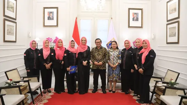 Gubernur DKI Pramono Anung bertemu Ikatan Pengusaha Muslimah Indonesia. (Dok Ipemi)
