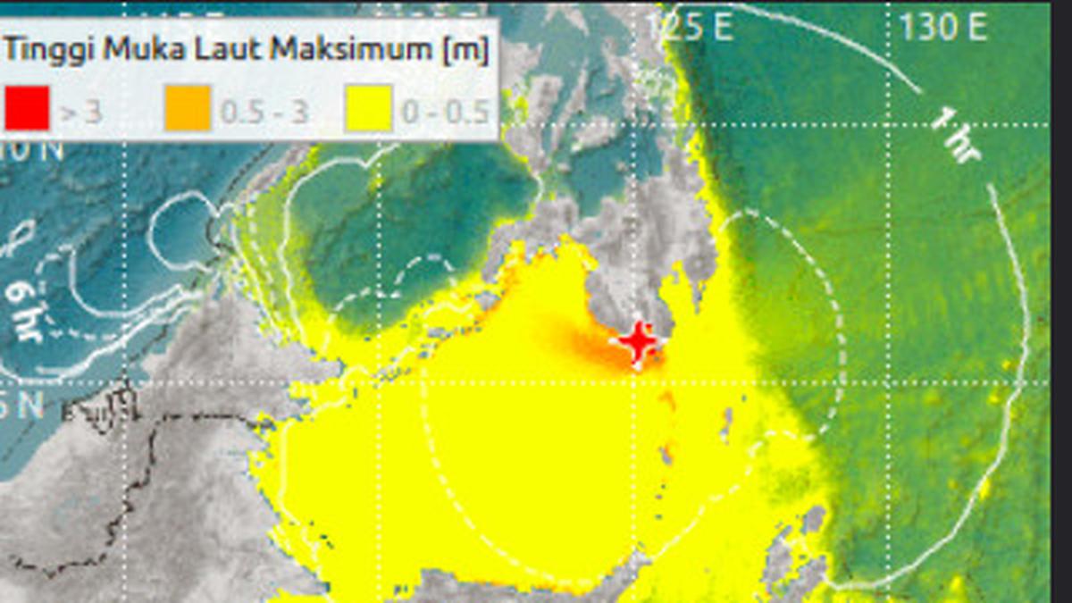 Update Gempa Mag 7,7: Gelombang Tsunami Mulai Masuk Daratan 