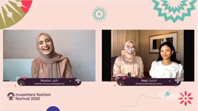 Tampil Cantik saat New Normal, Intip Tips & Trik dari Hepi David Yuk di BRI NUFF 2020