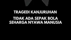 Sedikitnya 129 orang meninggal dunia akibat kerusuhan suporter Arema FC, Aremania dan tindakan represif kepolisian dalam partai kontra Persebaya Surabaya di Stadion Kanjuruhan, Kabupaten Malang pada Senin (1/10/2022). Jangan ada tragedi lagi di dalam...