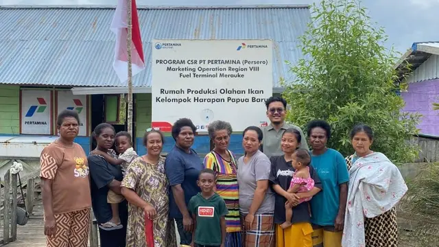 Rumah Albumin Merauke, Papua selatan memproduksi albumin berkualitas dengan ikan gabus pilihan. (Foto: Liputan6.com/Katharina Janur)