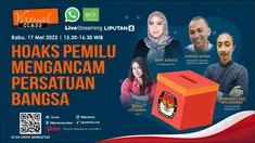 Jelang Pemilu 2024, terpaan hoaks kian menjamur terlebih di media-media sosial. Siapapun dapat memproduksi dan menyebarkan hoax di media sosial dengan leluasa. Menjelang pemilu saat ini, hoax bisa menjadi senjata dari kepentingan-kepentingan politik ...