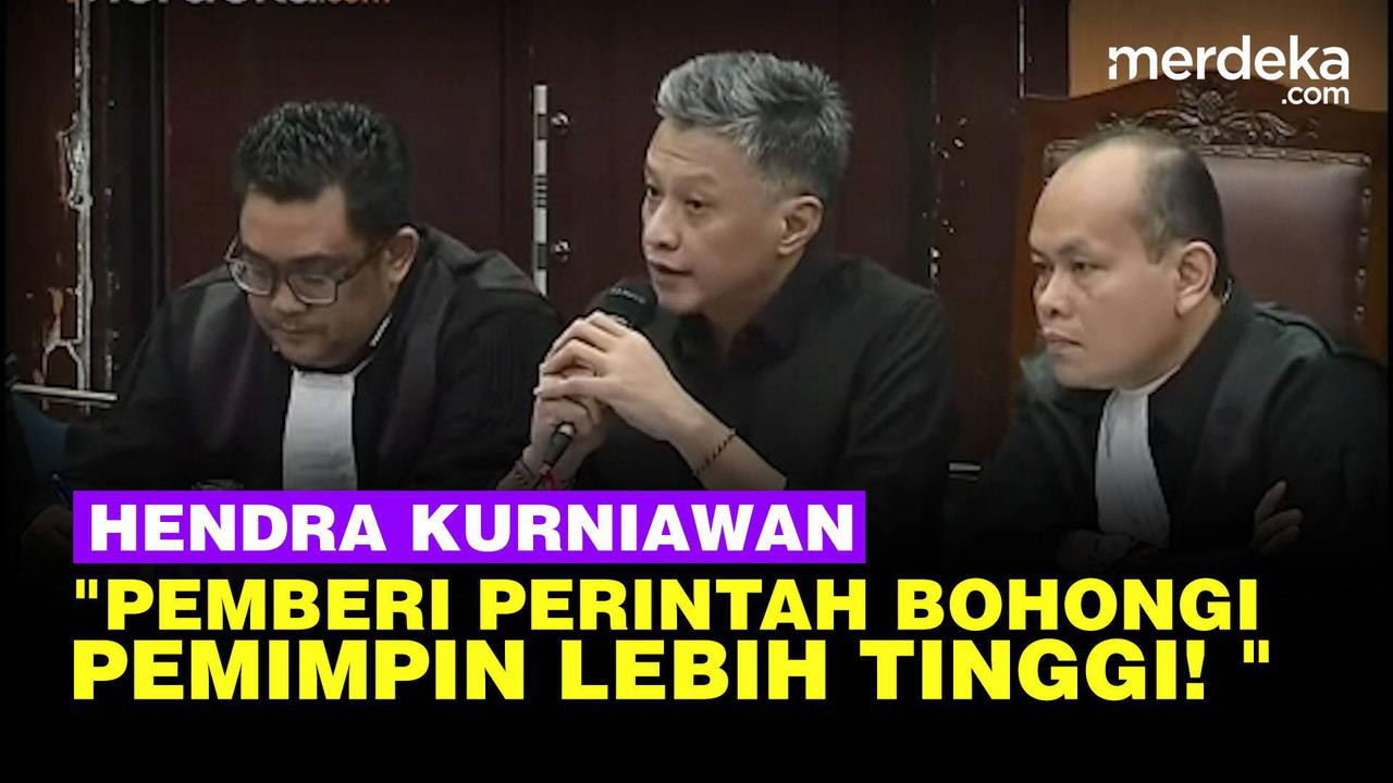 VIDEO: Hendra Bahas Lagi soal Pemberi Perintah Bohongi Pemimpin Lebih Tinggi