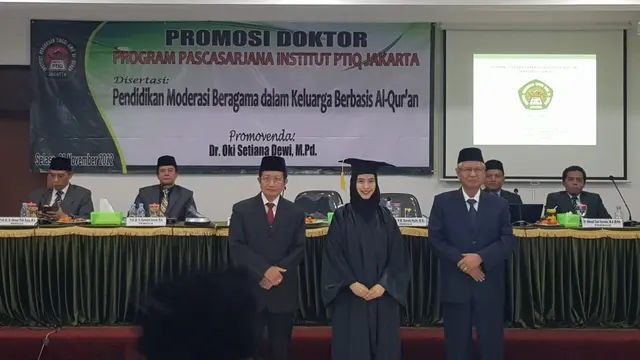 Kelulusan Oki Setiana Dewi