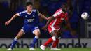 Elkan Baggott. Bek tengah naturalisai berusia 19 tahun asal Inggris yang menempati posisi bek tengah ini merupakan bagian dari skuat Ipswich Town U-23 yang baru saja dipromosikan ke tim senior, meski belum sekalipun diturunkan musim ini di FPL Trophy. (Dok. Ipswich Town)