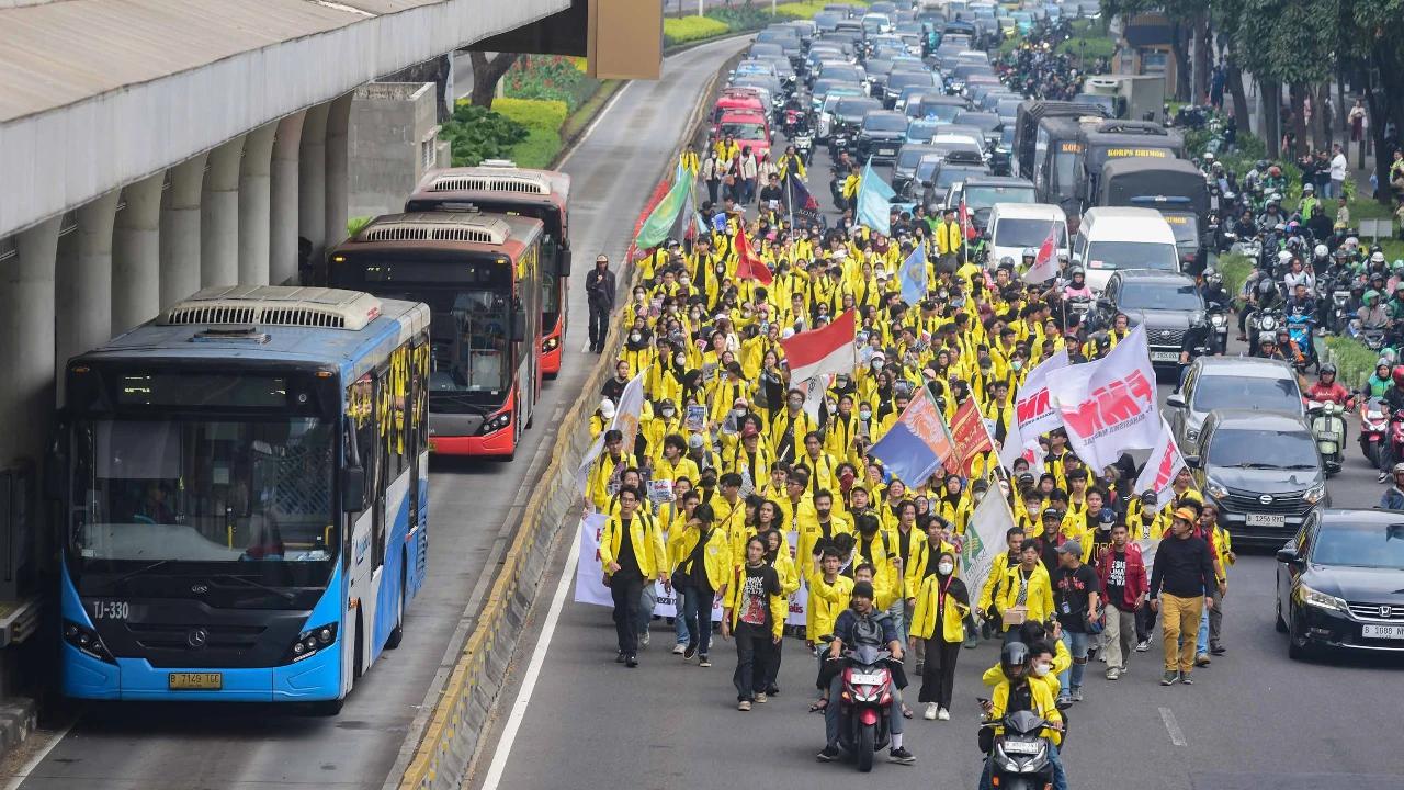Demo Mahasiswa, Pengendara Diminta Cari Jalur Alternatif