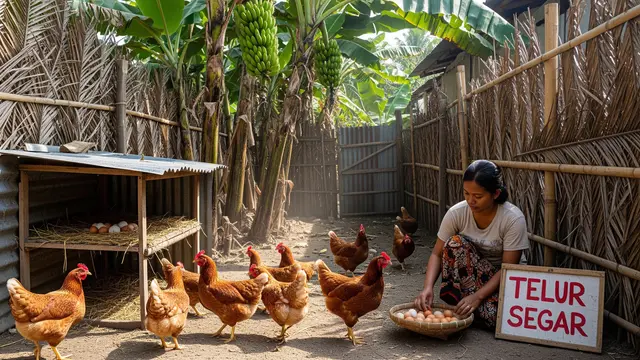 Panduan Memulai Usaha Ayam Petelur 10 Ekor di Halaman Sempit, Raup Cuan dari Rumah