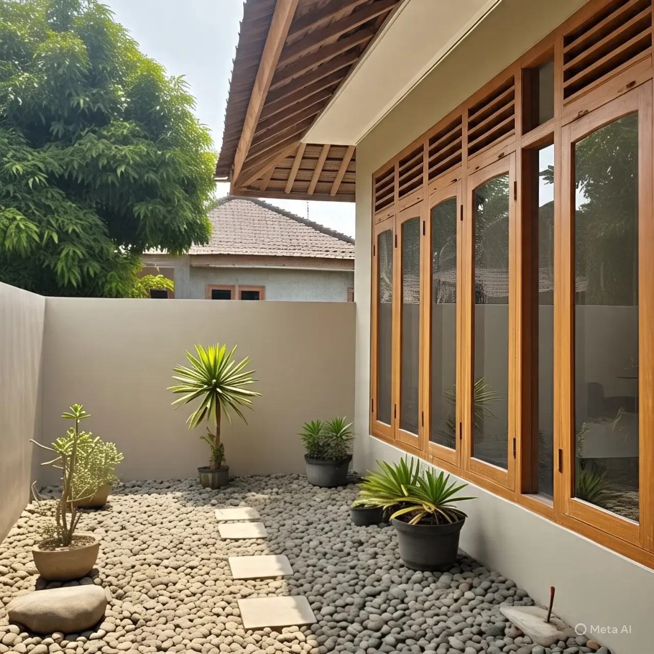 8 Inspirasi Halaman Depan Rumah Sederhana, Penataan Rapi Jadi Nyaman ...