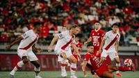 Duel Bali United kontra Persis Solo pada pekan ke-13 BRI Super League 2025/2026 yang digelar di Stadion Kapten I Wayan Dipta, Gianyar, Minggu (23/11/2025). (Dok. Media Bali United)