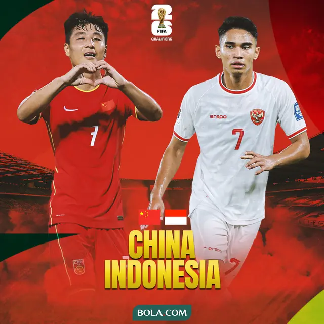 Saksikan Live Streaming China Vs Timnas Indonesia di Kualifikasi Piala ...