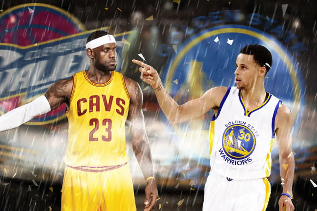 LeBron James vs Stephen Curry