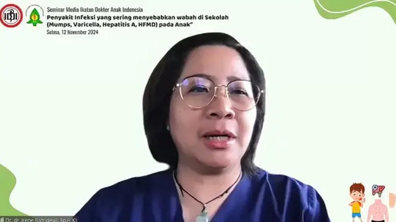 Orangtua Wajib Tahu, Komplikasi Gondongan dan Penyakit Infeksi Lain Bisa Picu Disabilitas Fisik