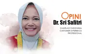 Dr. Sri Safitri, Chairlady Indonesia Customer Experience Professional. Liputan6.com/Triyasni