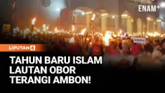 Ribuan warga Muslim Kota Ambon, Maluku, menggelar pawai obor keliling kota untuk menyambut Tahun Baru Islam 1 Muharram 1448 Hijriah, Senin malam. Antusiasme masyarakat terlihat tinggi, dengan peserta dari berbagai kalangan, mulai dari anak-anak hingg...