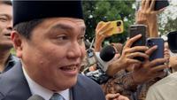 Erick Thohir Tiba di Istana Negara, Lempar Senyum tentang Kabar Jadi Menpora