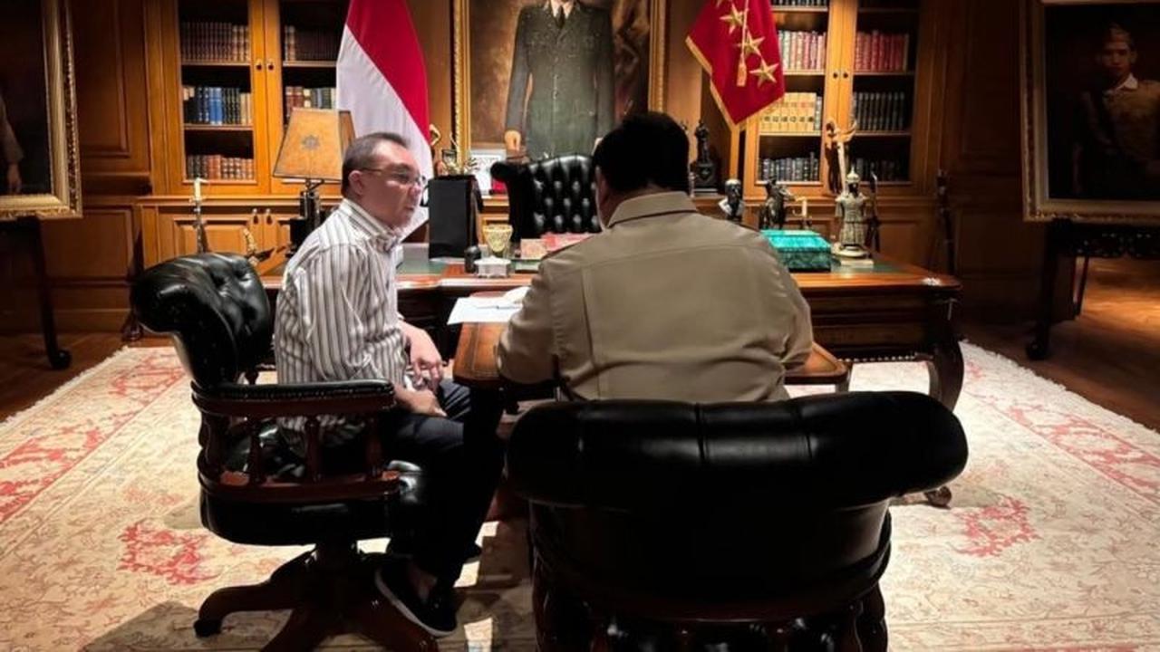 Prabowo Subianto dan Dasco Ahmad Bertemu di Hambalang, Bahas Persoalan Hukum Nasional