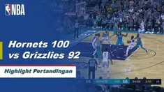 Kemba Walker memanas dengan 23 poin saat Hornets mengungguli Grizzlies pada Jumat malam, 100-92.