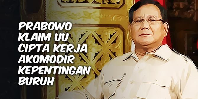 VIDEO TOP 3: Prabowo Klaim Kepentingan Buruh Diakomodir 80 Persen di Omnibus Law