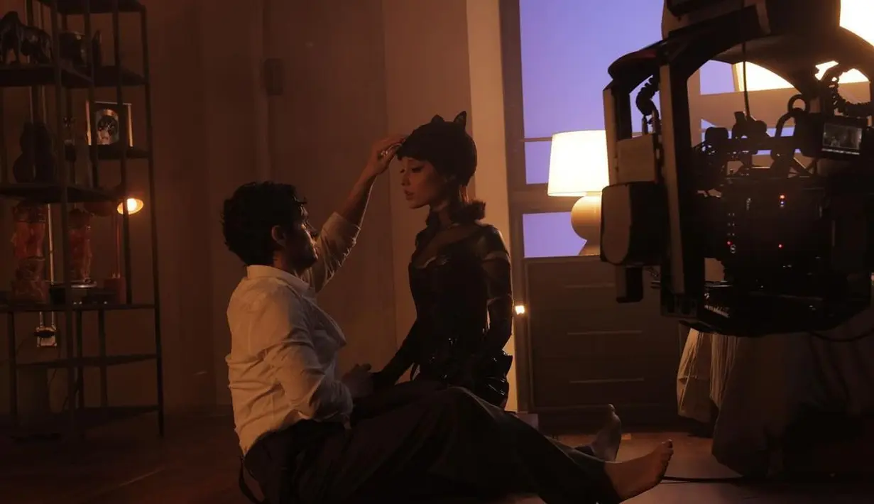 Behind the scene video klip 'The Boy is Mine' Ariana Grande. [Foto: Instagram/ariaangrande]