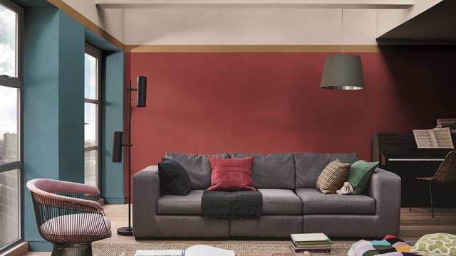 Ubah Mood di Ruang Keluarga dengan Permainan Warna