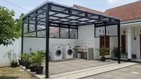 7 Model Kanopi Anti Lembap yang Cocok untuk Laundry Rumah Minimalis, Desainnya Tahan Cuaca