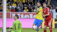 Swedia vs Liechtenstein (MAJA SUSLIN / TT NEWS AGENCY / AFP)