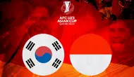 Piala Asia U-23 - Korea Selatan Vs Timnas Indonesia U-23 - Alternatif 2 (Bola.com/Adreanus Titus)