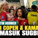 Jennifer Coppen dan Kamari Antre Masuk SUGBK, Dukung Justin Hubner Lawan Singapura