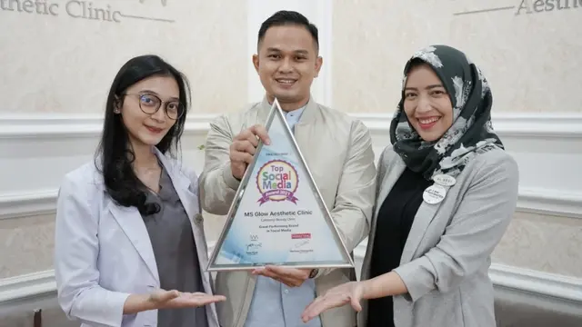 Klinik Kecantikan Raih Penghargaan Nasional Top Social Media Award 2021