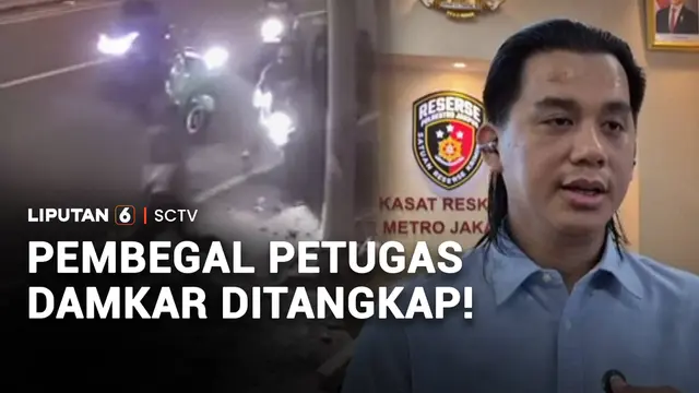 Pembegal Petugas Damkar Ditangkap!