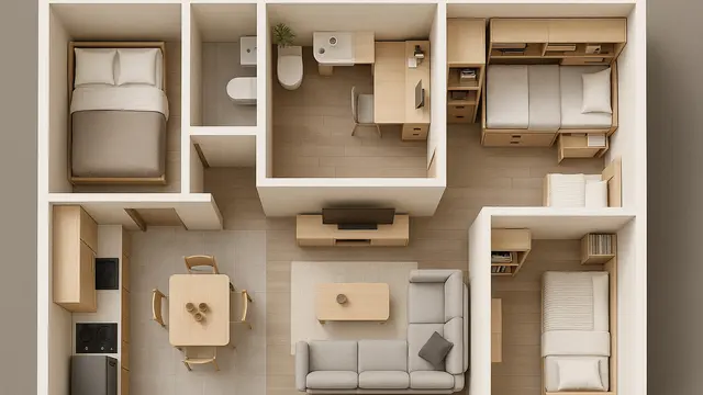 7 Desain Rumah Ukuran 7x12 Minimalis dengan 3 Kamar Tidur, Tetap Lega dan Nyaman untuk Dihuni