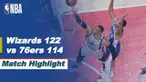 Berita video highlights NBA Playoffs pertandingan antara Washington Wizards melawan Philadelphia 76ers, Selasa (1/5/2021).