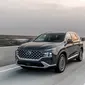 Hyundai Santa Fe tampil dengan desain terbaru (Carscoops)