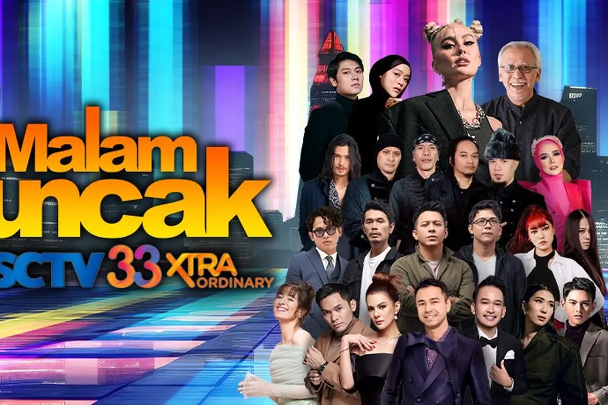 Daftar Penyanyi Yang Tampil di HUT SCTV ke 33