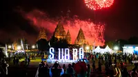 InJourney Destination Management, sukses menyelenggarakan malam pergantian tahun di destinasi ikonik yang dikelolanya, yakni Candi Prambanan, pada 31 Desember 2024 (dok: humas)