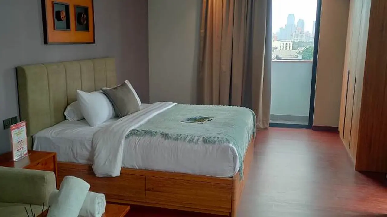 Menengok Kamar Kos Premium dengan Fasilitas Sekelas Apartemen dan Lapangan Mini Golf di Cove Amartha.  (Liputan6.com/Henry)