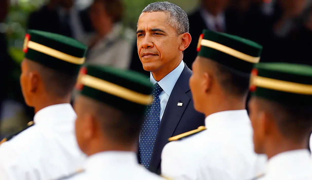 Rencananya, Presiden AS, Barack Obama akan berada di Malaysia hingga 28 April mendatang dan langsung bertolak menuju ke Filipina. (REUETERS/Samsul Said)