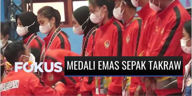 VIDEO PON Papua 2021: Medali Emas di Sepak Takraw Diboyong Sulawesi Selatan, Agus Prayogo Sudah Raih 2 Emas